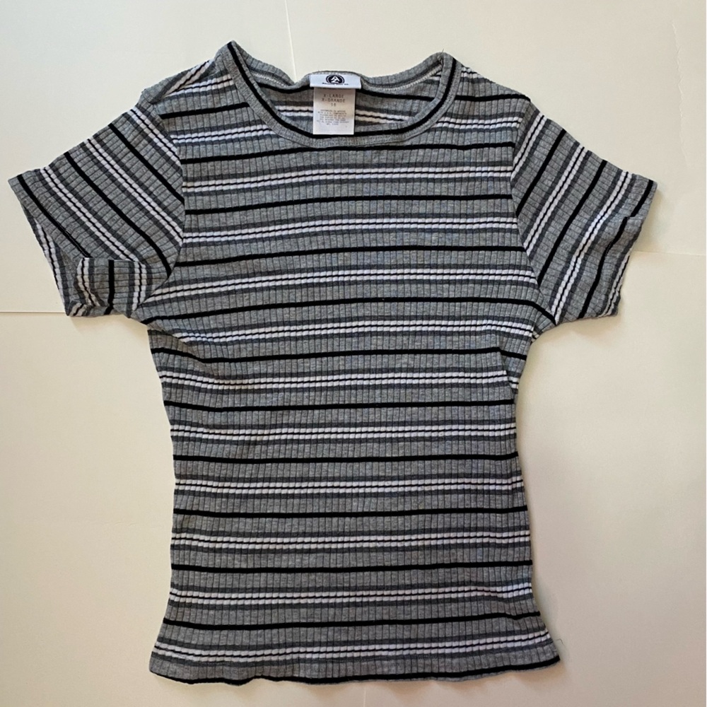 🩵Actually vintage Arizona Jean Co striped top.